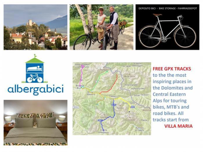ホテル Bed&Bike Bruneck - ブルーニコ エクステリア 写真